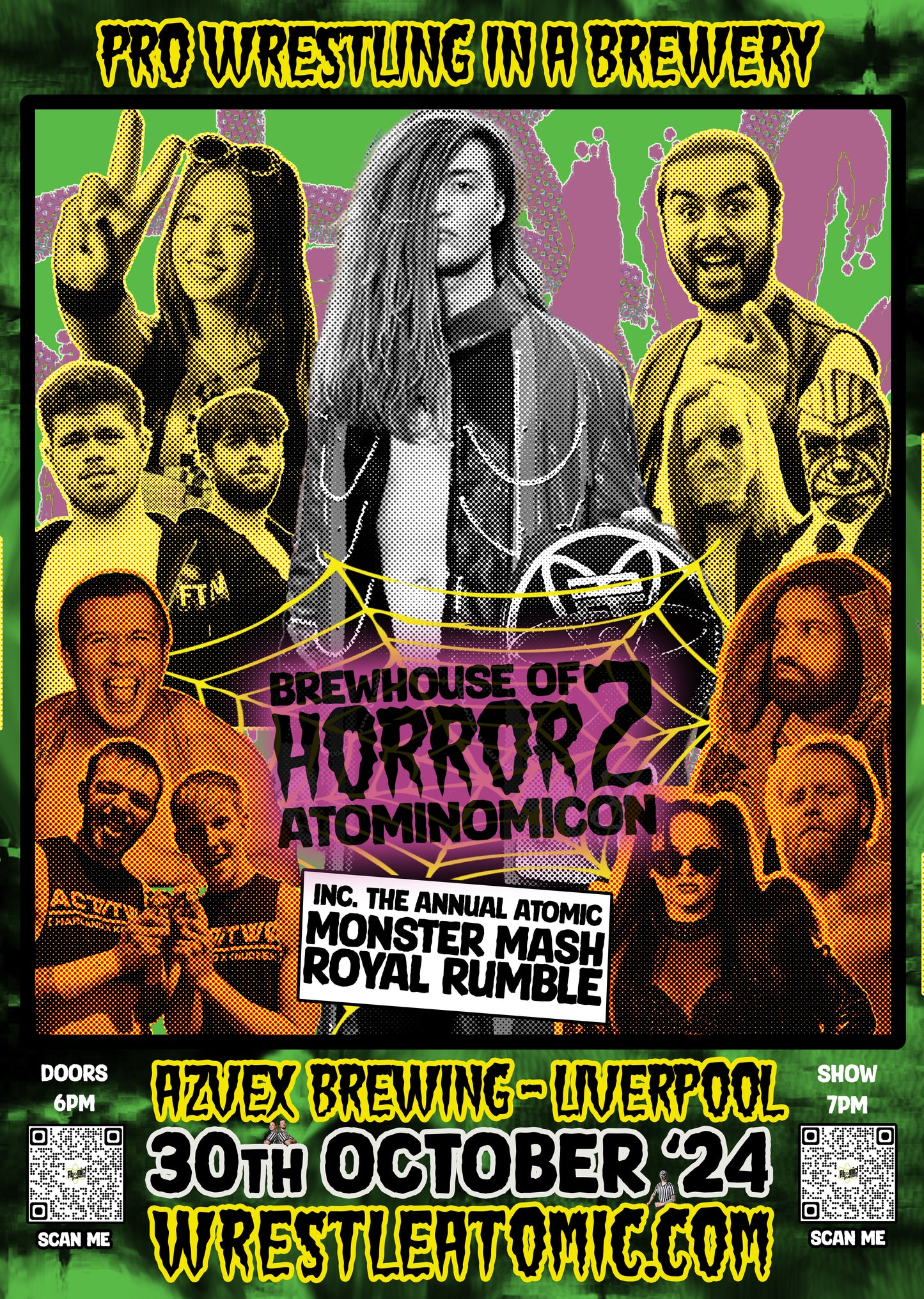 ATOMIC 10: BREWHOUSE OF HORROR 2 - 30th OCTOBER 2024