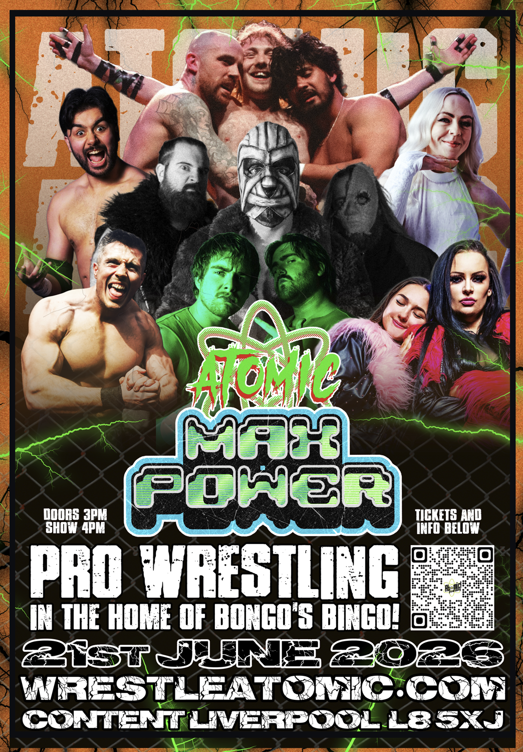 ATOMIC 20: Max Power! - 21ST JUNE 2026