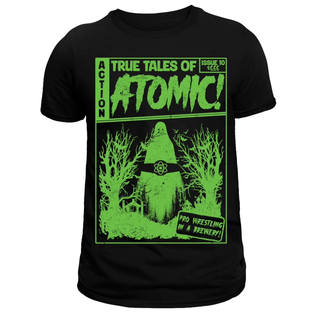 'HAUNTED' Atomic T-Shirt Pre-Order! Pick up at show 10 and save on postage!