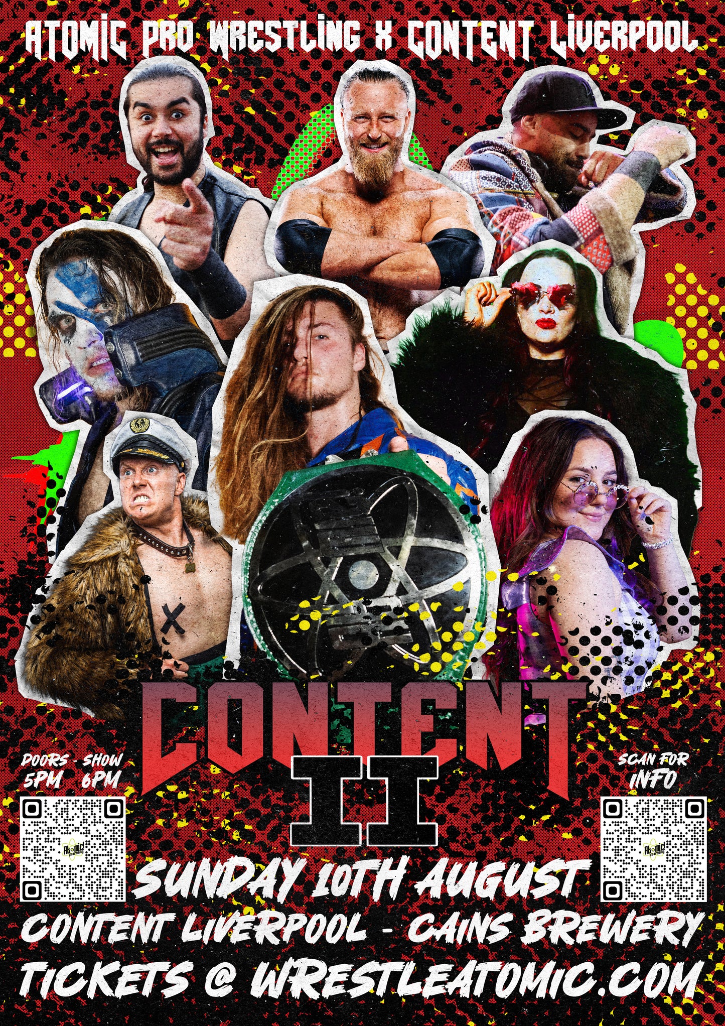 ATOMIC 15: CONTENT II Sunday 10th August 2025
